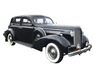 1938 Buick Special isolated