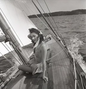 1940s sailing boat