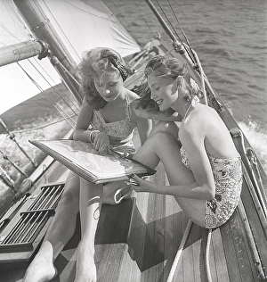 1940s sailing boat