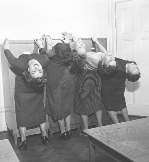 In the 1950s. The decade when people started to exercise during working hours