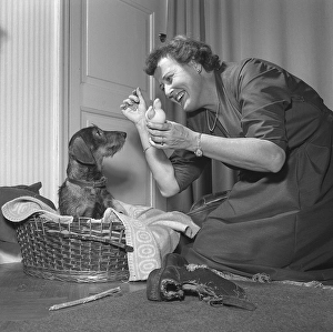 In the 1950s. Margit Soederholm