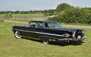 1958 Chevrolet Impala at classic car meeting
