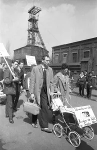 The 1962 Easter march, here the Easter march Ruhr 62 on 21