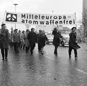 The 1964 Easter March led by the Campaign for Disarmament