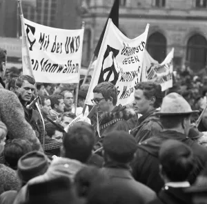 The 1964 Easter March led by the Campaign for Disarmament