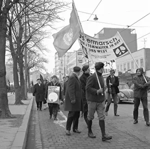 The 1964 Easter March led by the Campaign for Disarmament