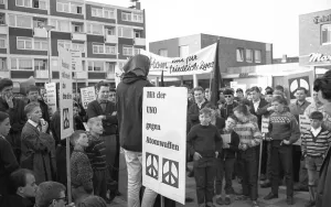 The 1964 Easter March led by the Campaign for Disarmament