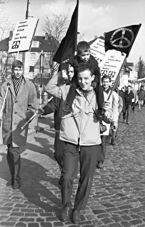The 1964 Easter March led by the Campaign for Disarmament