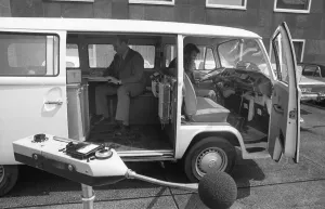Already in 1975, here on 3.6.1975 in Dortmund- Measurement for environmental protection in the streets of Dortmund