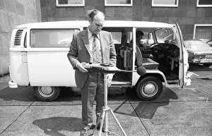 Already in 1975, here on 3.6.1975 in Dortmund- Measurement for environmental protection in the streets of Dortmund