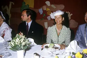1984 Kungaparet ar i Jonkoping med anledning av stadens 700-arsjubileum