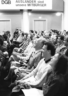 The 1990 DGB Conference for Foreigners advocated a humane law on foreigners