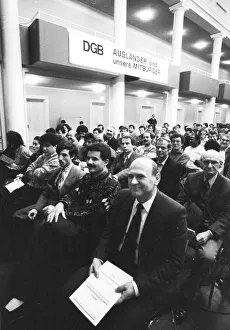 The 1990 DGB Conference for Foreigners advocated a humane law on foreigners