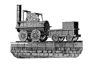 19th century locomotives, Stephenson's locomotive