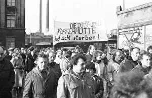 About 20, 000 workers of Thyssen