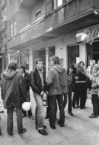 25.04.1983 GDR East Berlin district of Prenzlauer Berg