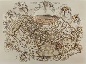 2nd-century world map from the atlas Geography