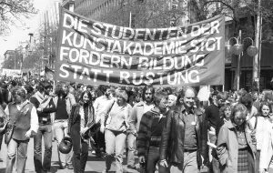 The 35th anniversary congress to end fascist rule was accompanied by a demonstration and rally in Mannheim