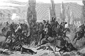 The 3rd Saxon Cavalry Regiment in the Battle of Buzaney