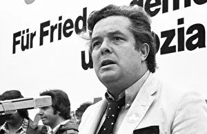 More than 40, 000 supporters of the peace movement gathered in Bonn on 22 May 1976 for a demonstration in favour of