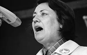 More than 40, 000 supporters of the peace movement gathered in Bonn on 22 May 1976 for a demonstration in favour of