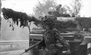 50, 000 NATO soldiers in autumn manoeuvre Grosser Baer on 06