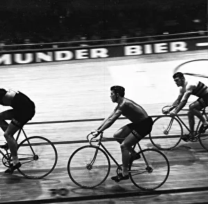 The 6-day race of the professional cyclists