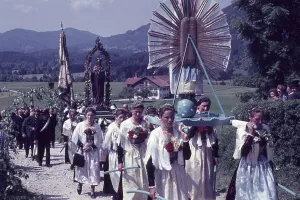 60s, Europe, holiday, pageant, procession