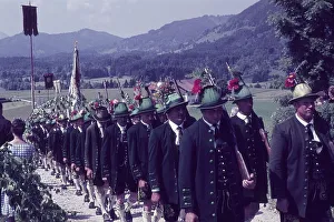 60s, Europe, holiday, pageant, procession