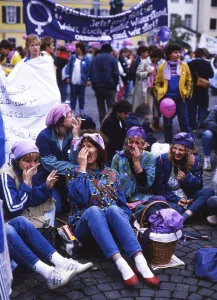 Here on 7 3 1987 for Equal Rights Dortmund International Women's Day
