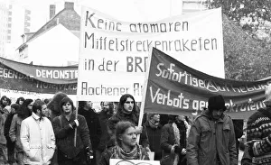 About 8, 000 young people, students and schoolchildren demonstrated against militarism