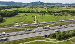A8 motorway near Kirchheim unter Teck