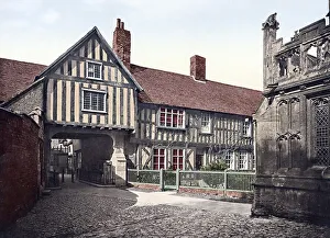 Abbot Reginald's gateway and old vicarage
