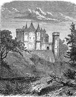 Abbotsford Castle in the south of Scotland