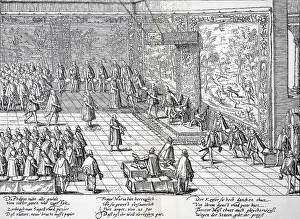 Abdication of Charles V in Brussels, 25