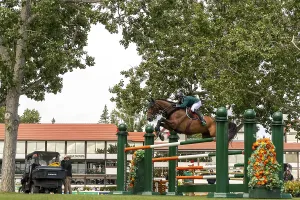Abdulrahman Alrajhi of Saudi Arabia and riding Ventago
