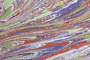 Abstract colored background. Marbling of aqueous surface design