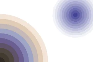 Abstract colorful geometric circle pattern