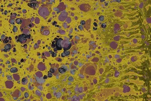 Abstract creative marbling pattern for fabric