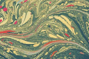 Abstract creative marbling pattern for fabric