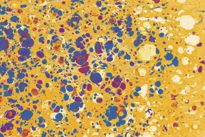 Abstract creative marbling pattern for fabric