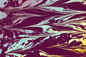 Abstract creative marbling pattern for fabric