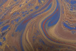 Abstract creative marbling pattern for fabric
