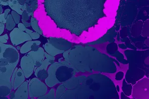 Abstract creative marbling pattern for fabric