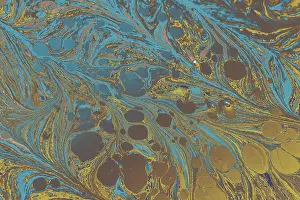 Abstract creative marbling pattern for fabric