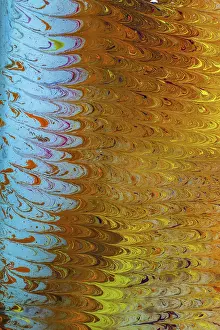 Abstract marbling art patterns in paint as background