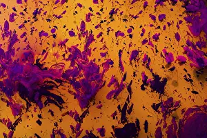 Abstract marbling art patterns in paint as background