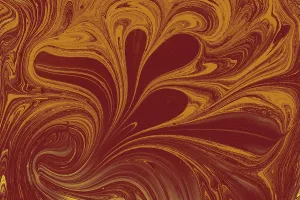 Abstract marbling floral pattern for fabric