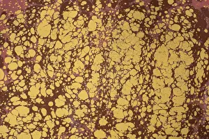 Abstract marbling pattern for fabric