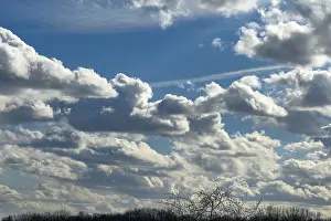 Accumulation of different cumulus clouds